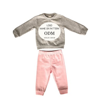 Baby girl (3-24 months) 2-piece tracksuit set (pants + top)