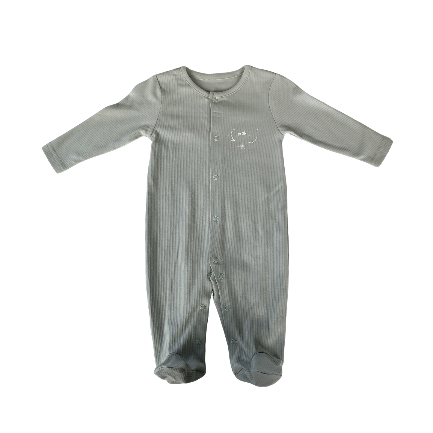 Baby bodysuit with drawstring