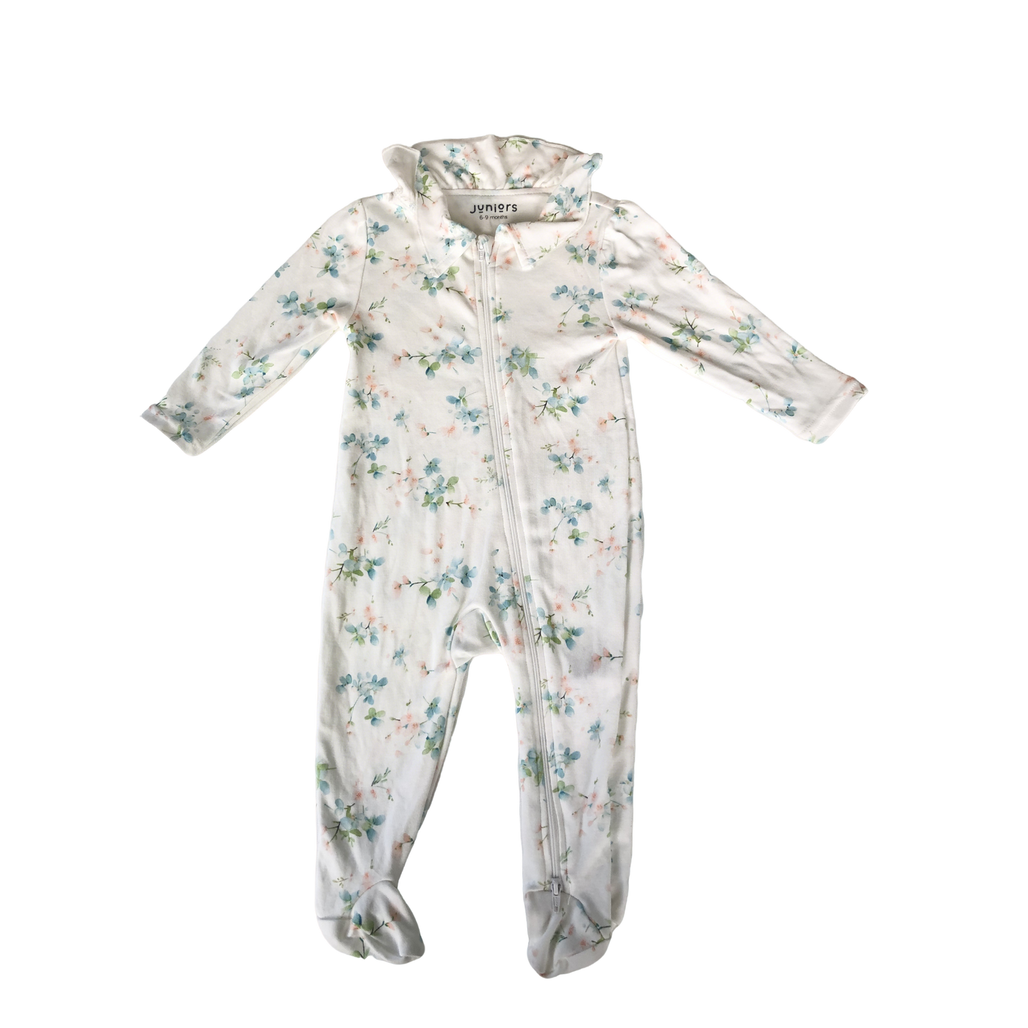 Baby bodysuit with drawstring