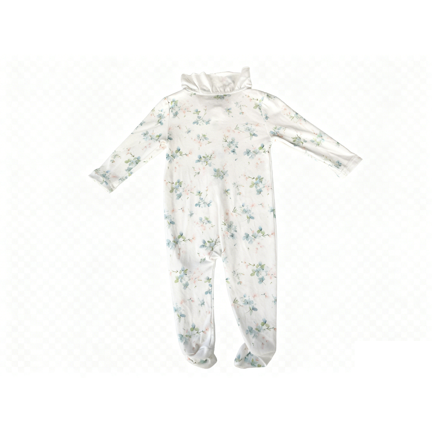 Baby bodysuit with drawstring