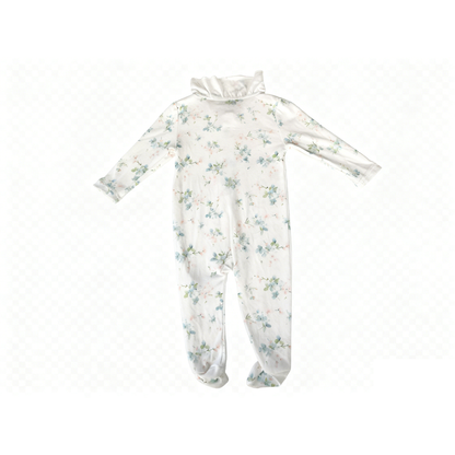 Baby bodysuit with drawstring