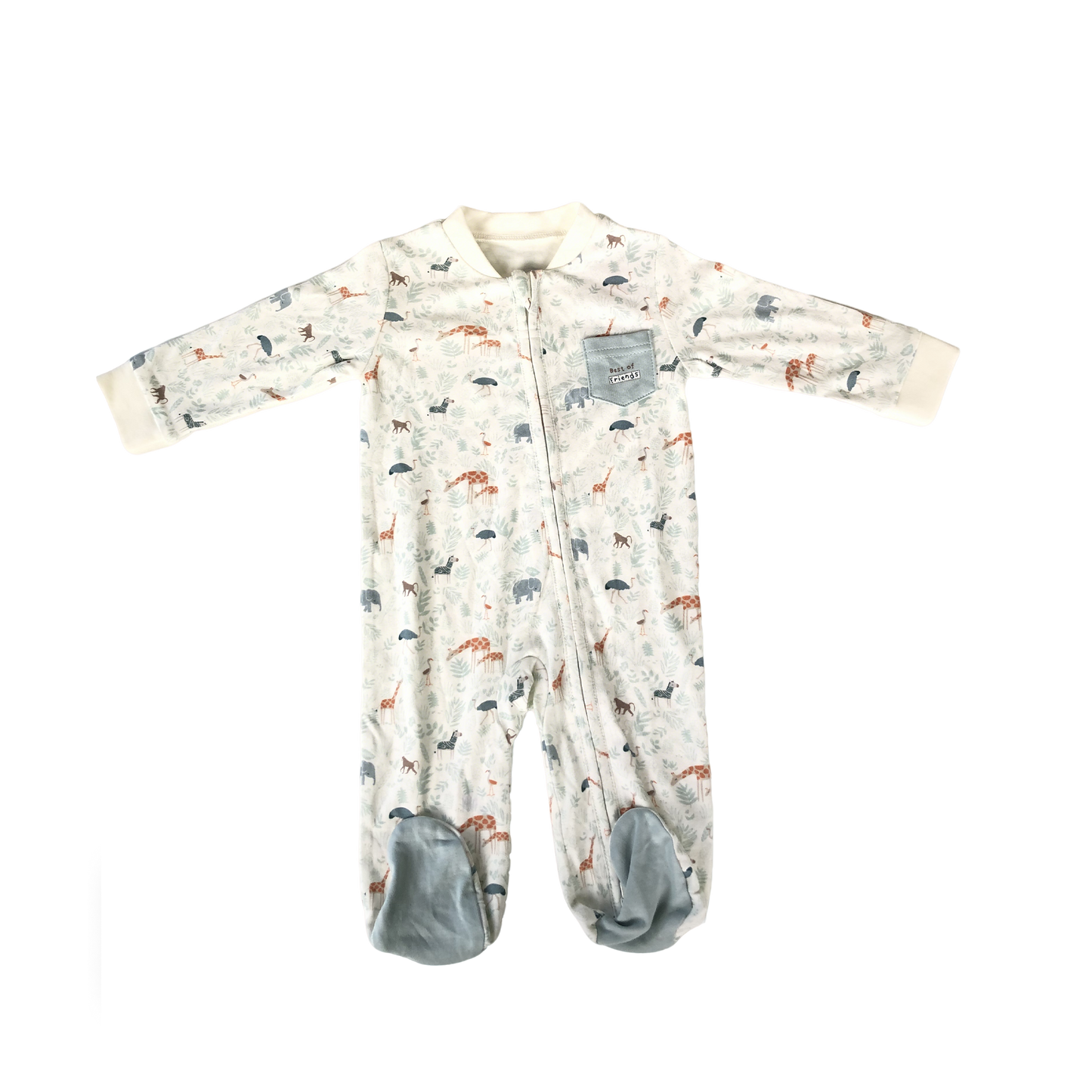 Baby bodysuit with drawstring