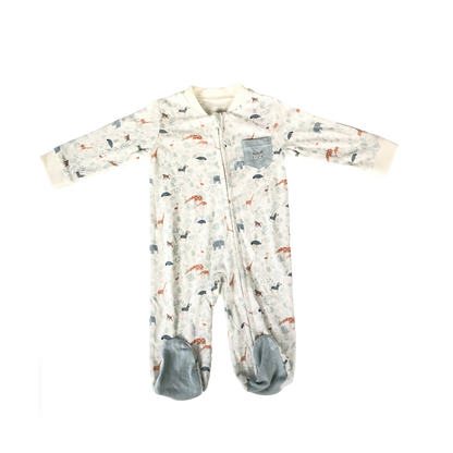 Baby bodysuit with drawstring