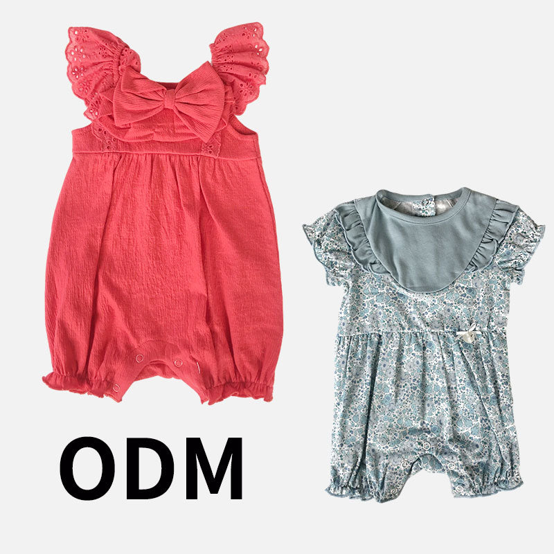Girls' two-piece bodysuit